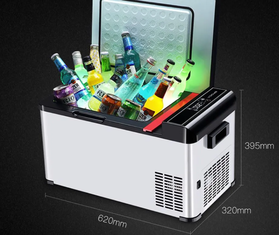 18L Car Fridge Freezer 12-24V Camping Car Boat Caravan Home Compressor Cooling - #CRF-1800