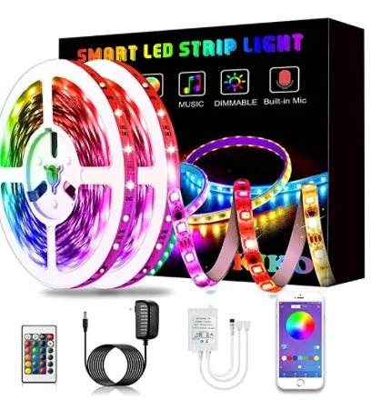 32 ft Bluetooth Led Strip Lights for 3D Walls PR