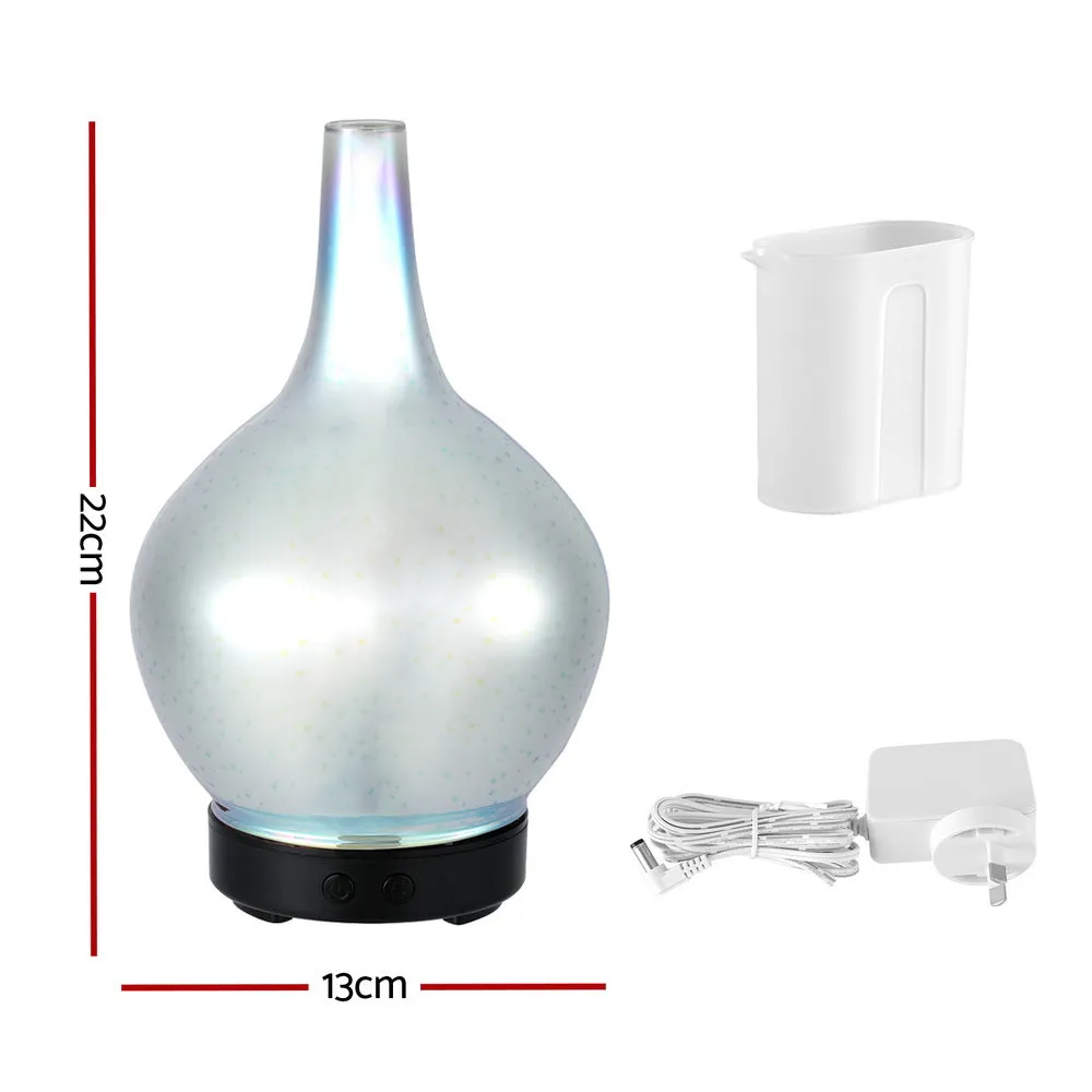 3D Light Aroma Diffuser Humidifier 100ml Ultrasonic - Devanti