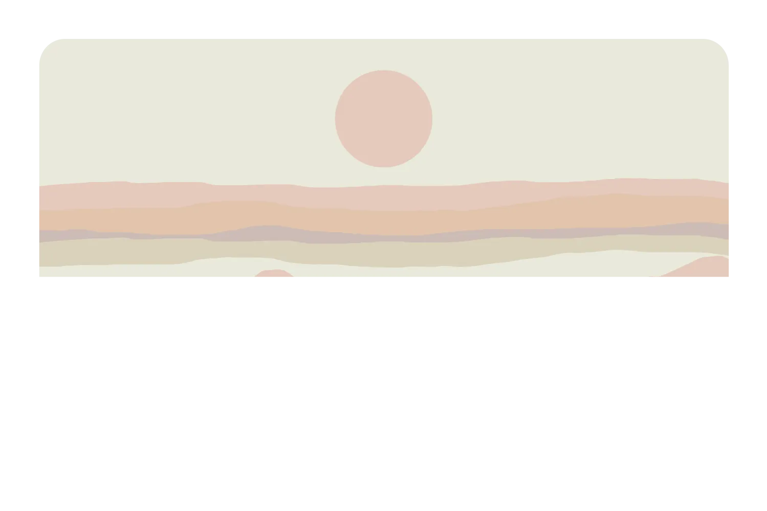 A Minimal Sunset