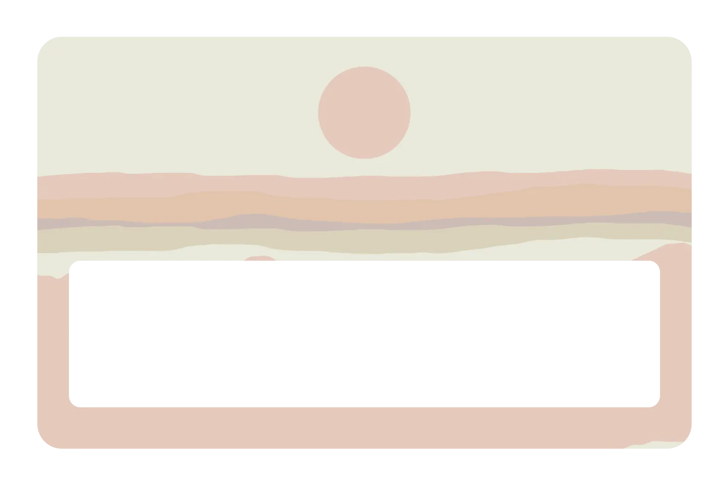 A Minimal Sunset