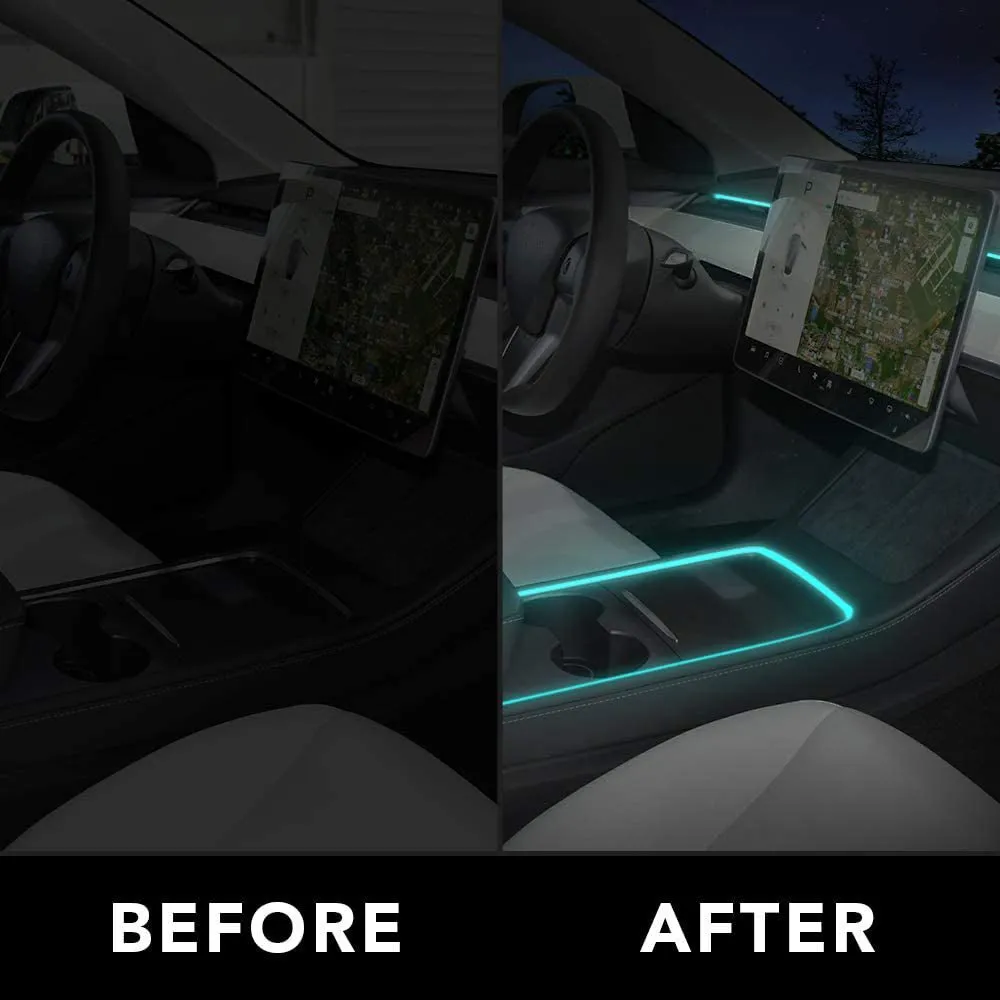 Ambient Lighting LED Strip for Tesla Model Y Model 3