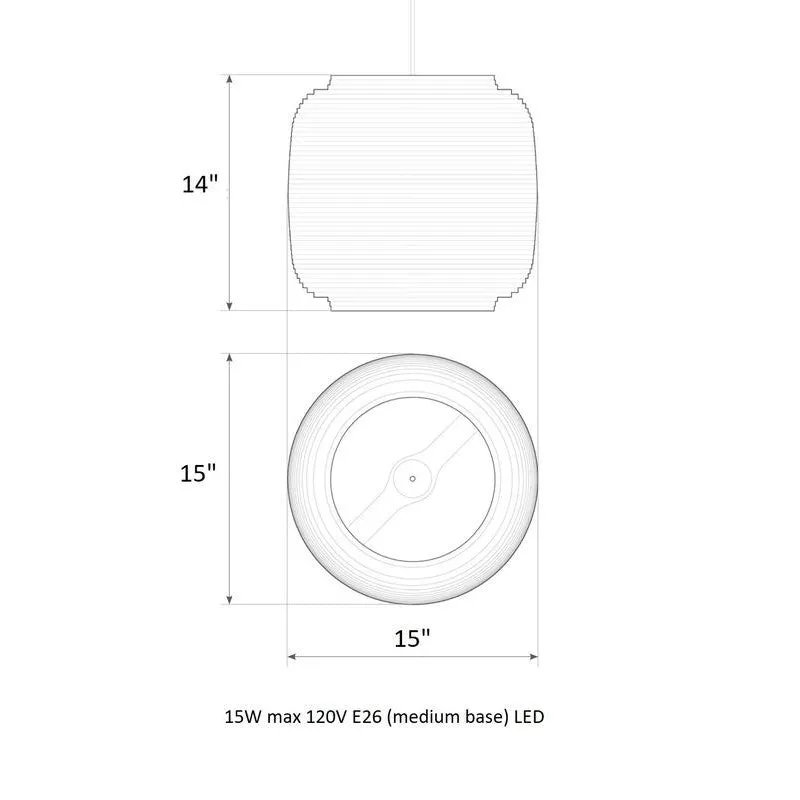 Ausi Scraplight Pendant Light