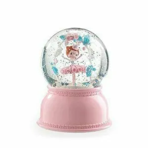 Ballerina Snow Globe Night Light