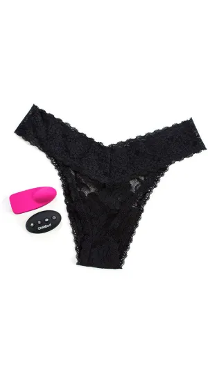 Black OhMiBod Club Vibe 3.0 Vibrating Panty