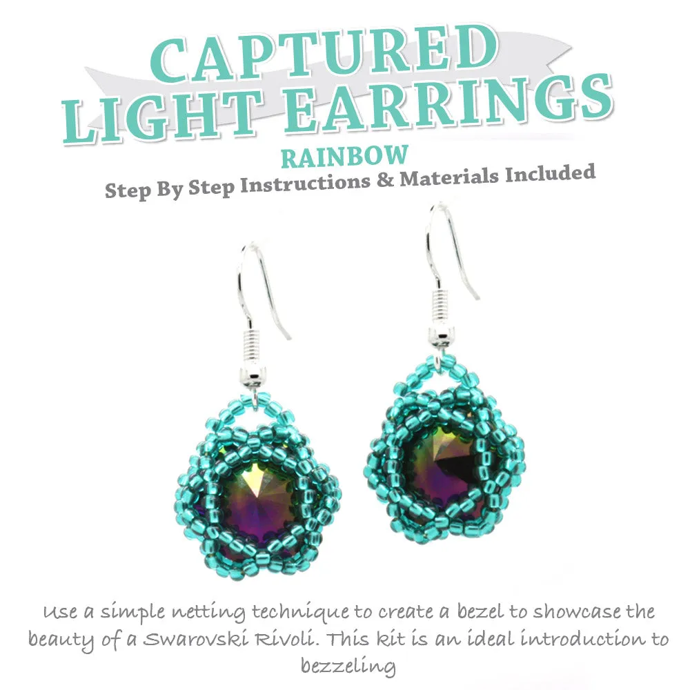 Captured Light Earrings Kit Rainbow