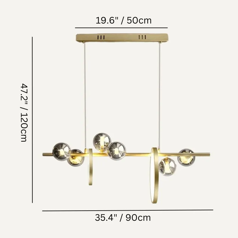 Celestify Linear Chandelier