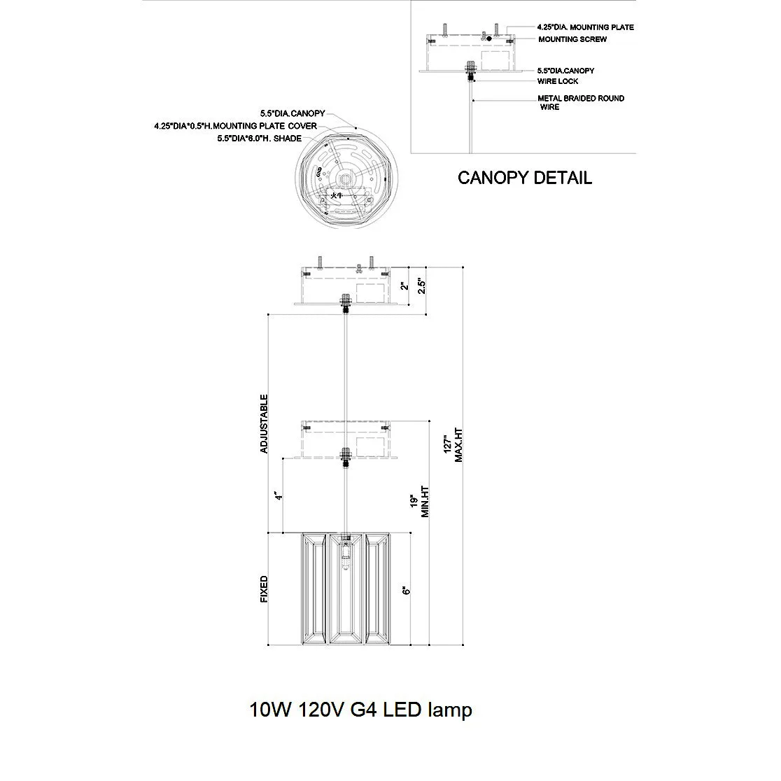 Daze LED Pendant Light