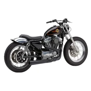 El Diablo Sportster 2:1 Exhaust - Black - 4" For '86-'03 XL Models