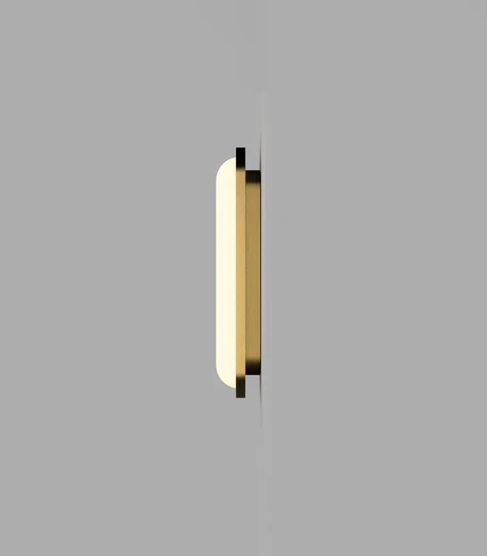 Elegant Elongated Glass Wall Light