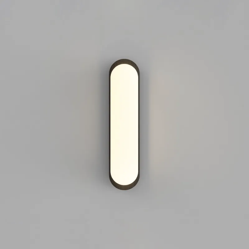 Elegant Elongated Glass Wall Light