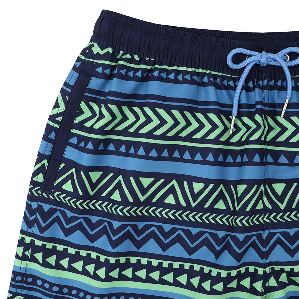 Grateful Dead | Swim Trunk | Stealie Aztec Blues