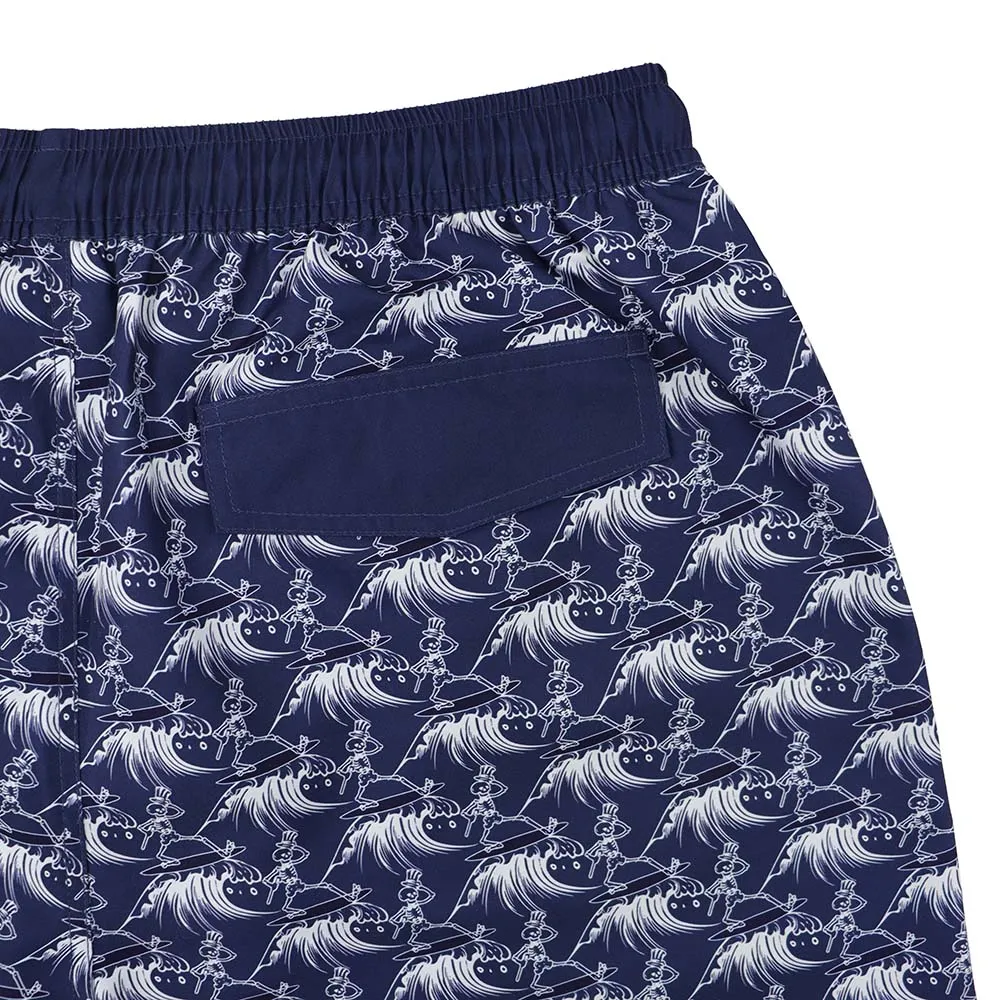 Grateful Dead | Swim Trunk | Surfing Skeleton