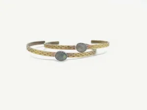 Labradorite Heritage Cuff