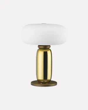 One on One Burnished Brass Table Lamp