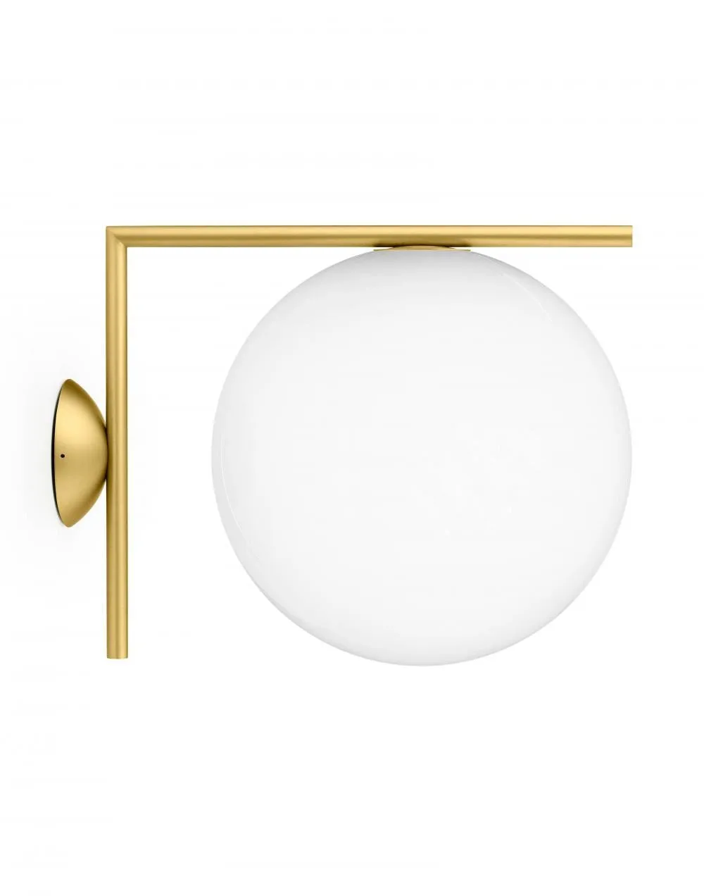 Outlet IC wall & ceiling light - Large, Brass