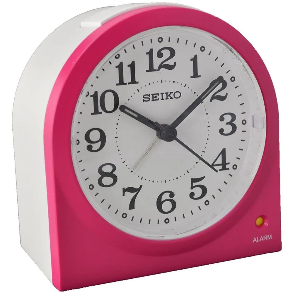 SEIKO Quiet Sweep & LumiBrite® Alarm Clock QHE179