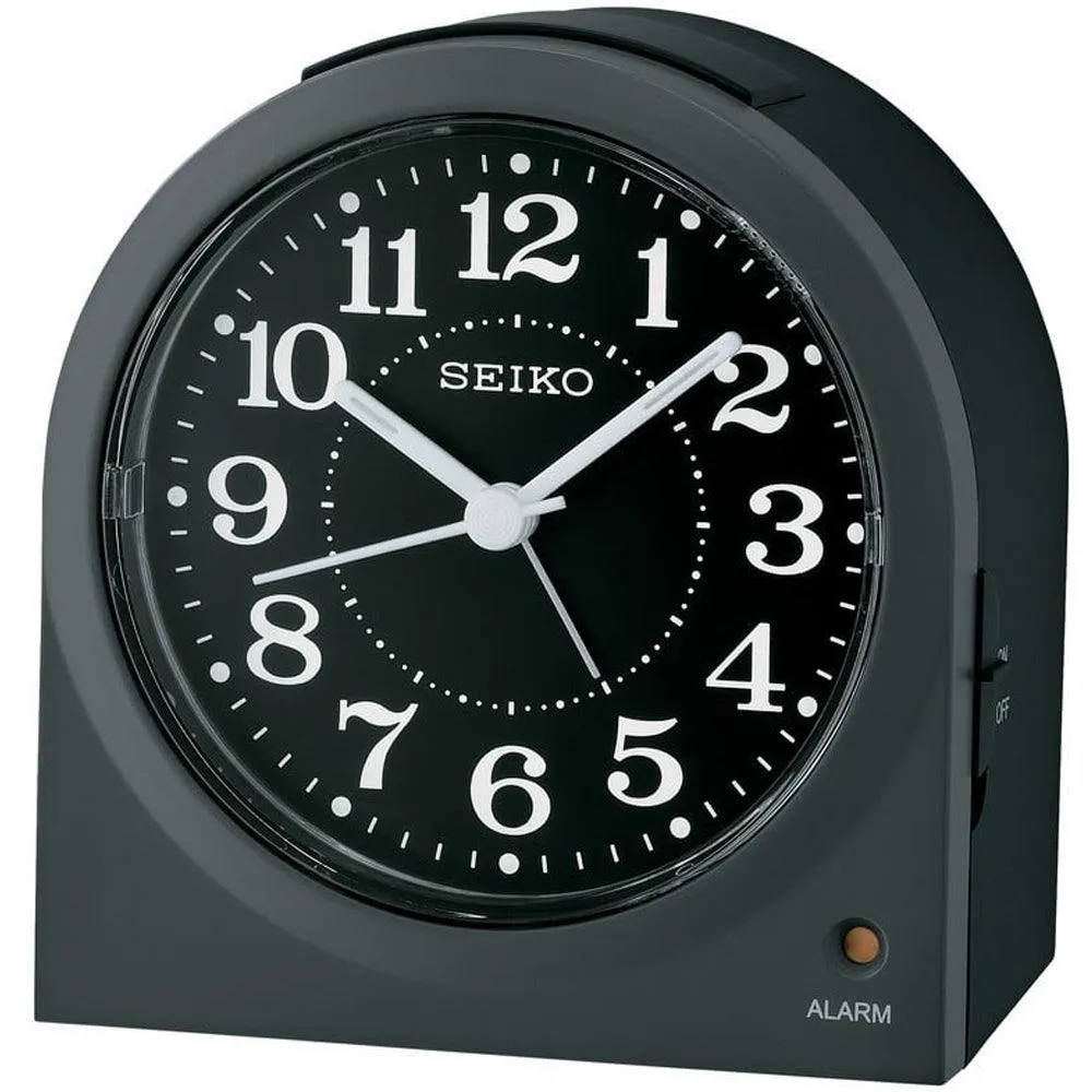 SEIKO Quiet Sweep & LumiBrite® Alarm Clock QHE179