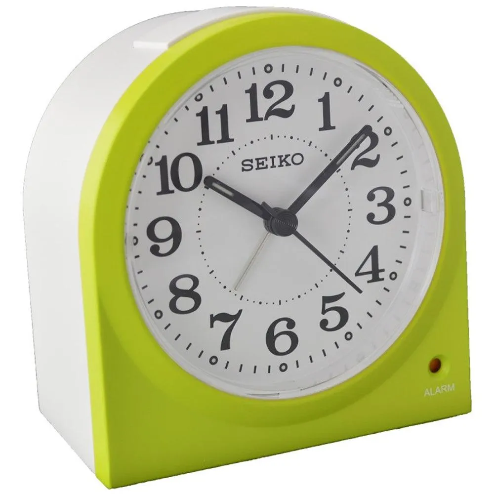 SEIKO Quiet Sweep & LumiBrite® Alarm Clock QHE179