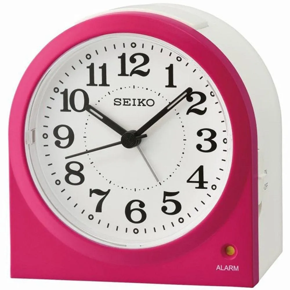 SEIKO Quiet Sweep & LumiBrite® Alarm Clock QHE179