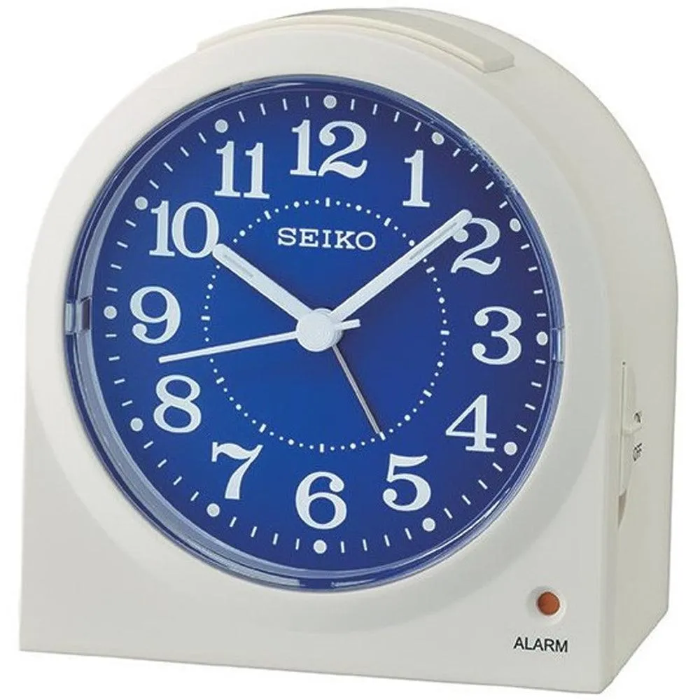 SEIKO Quiet Sweep & LumiBrite® Alarm Clock QHE179