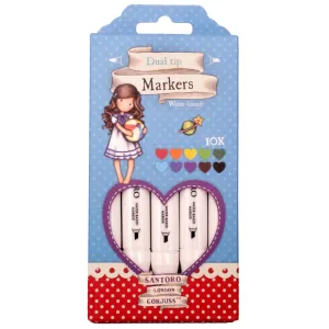 Studio Light Gorjuss Essentials Markers 10/Pkg Nr. 16, Brights*