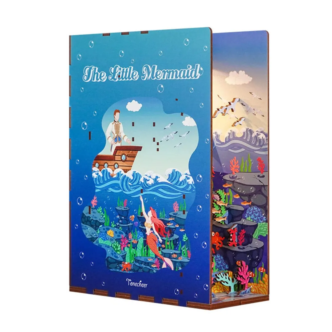 The Little Mermaid Wooden Book Nook