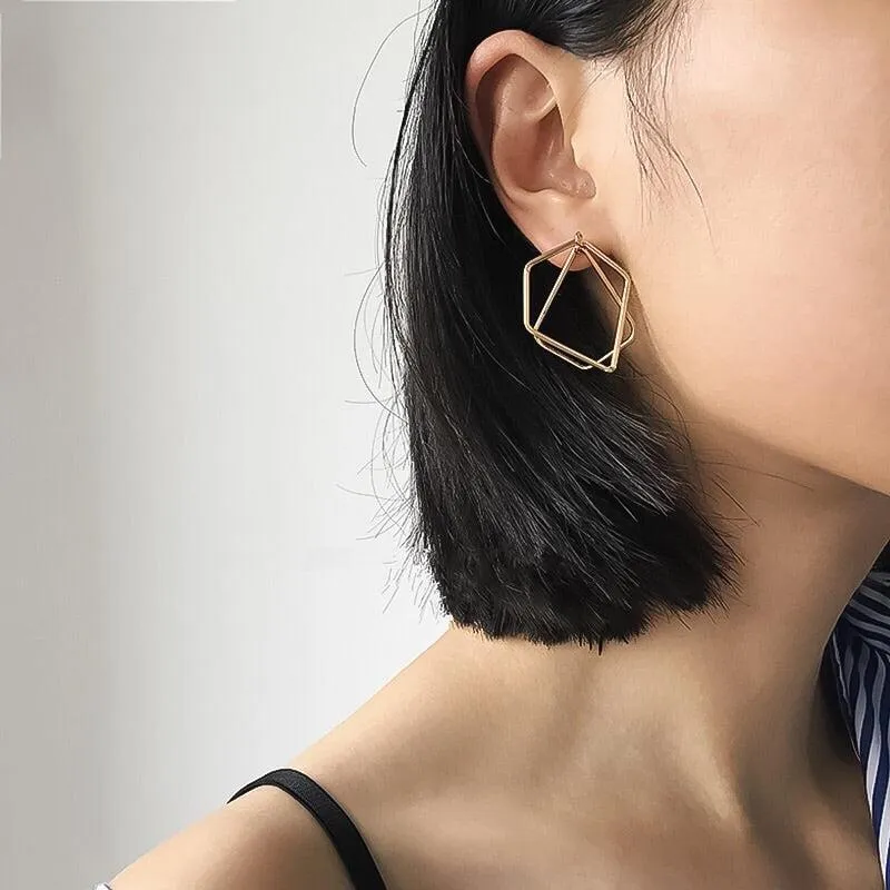 Zendia Geometric Earrings - LAST CHANCE / FINAL SALE