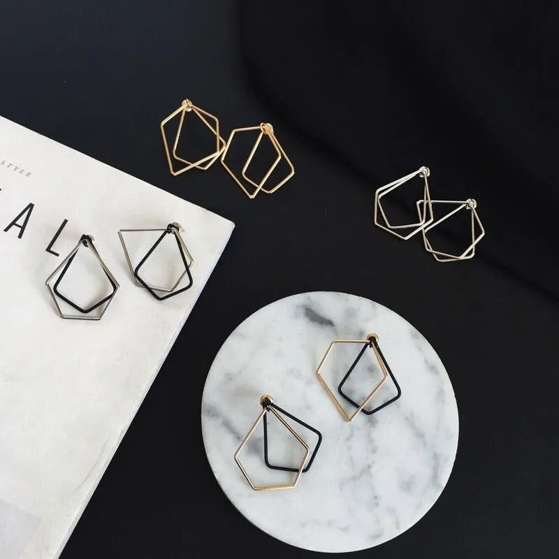 Zendia Geometric Earrings - LAST CHANCE / FINAL SALE