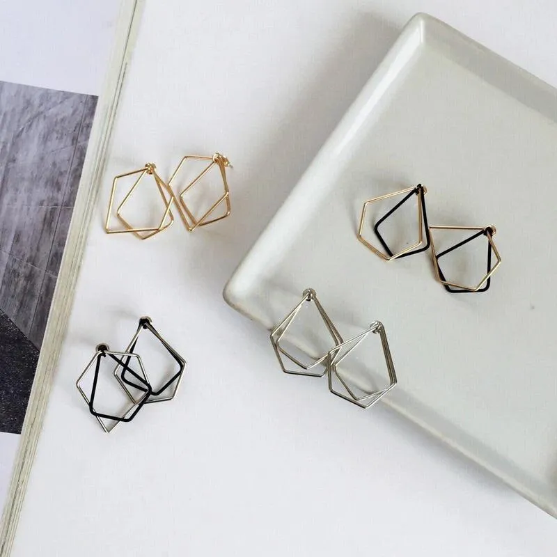 Zendia Geometric Earrings - LAST CHANCE / FINAL SALE